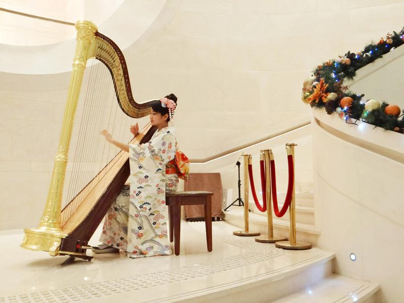 harp japanese wedding 2
