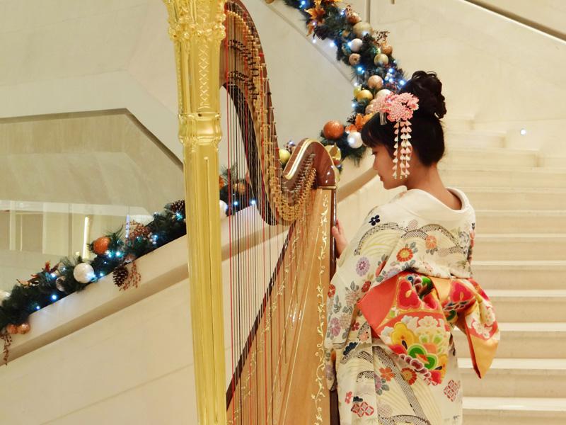 harp japanese wedding 3